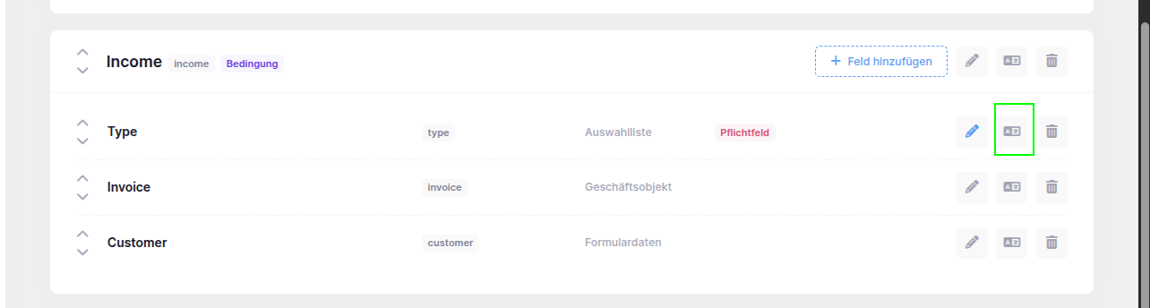 forms income expense incometype translation